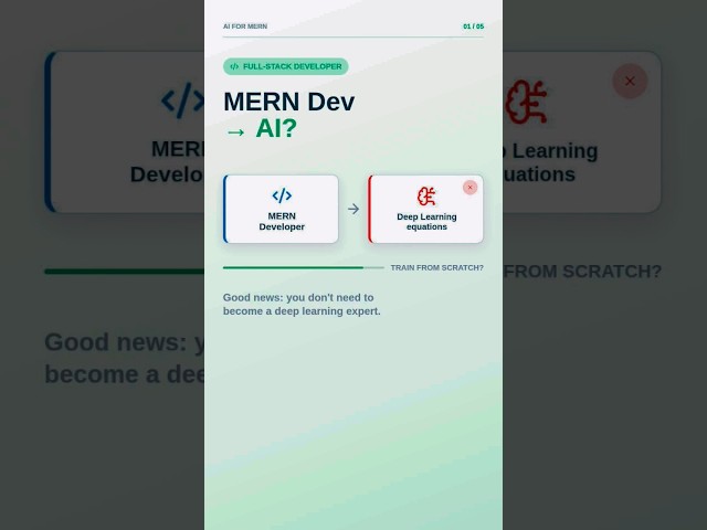 MERN Developers: You Don't Need to Learn Deep Learning