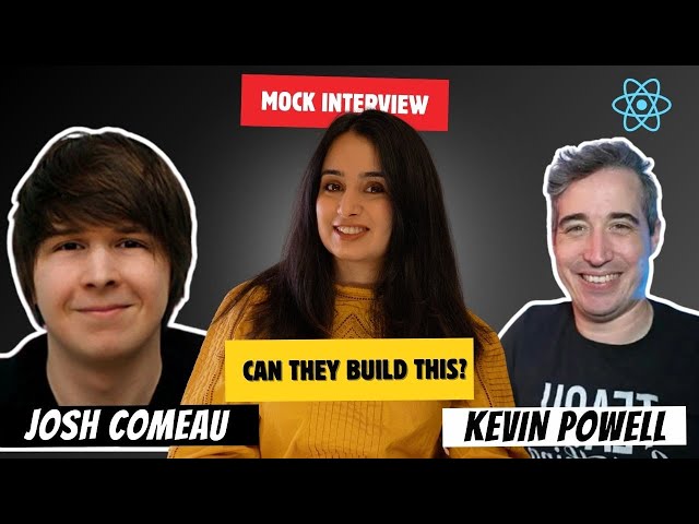What a Senior React Mock Interview Actually Looks Like