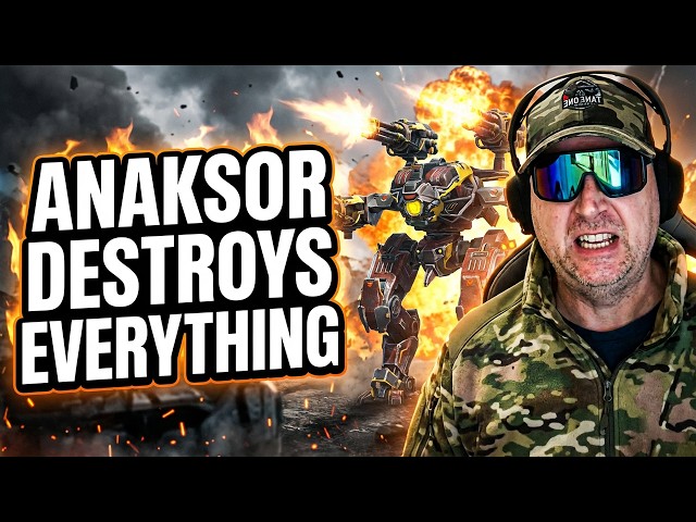 War Robots - 10.000.000+ DAMAGE! 😱 This Anaksor Build is ILLEGAL | WR Gameplay