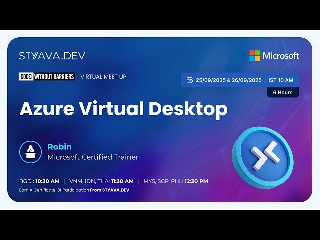 Master Azure Virtual Desktop  day 1