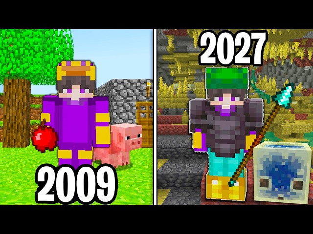 The ENTIRE EVOLUTION of Minecraft from 2009 to 2026
