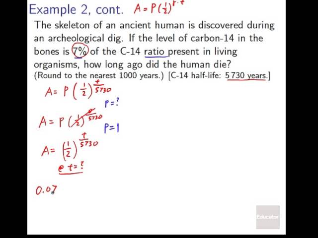 05 06   Application of Exponential and Logarithmic Functions