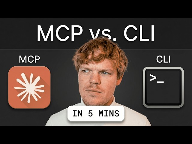 MCP vs. CLI Explained in 5 Minutes (for beginners)