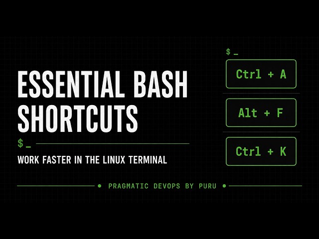 Linux terminal shortcuts every DevOps engineer should know