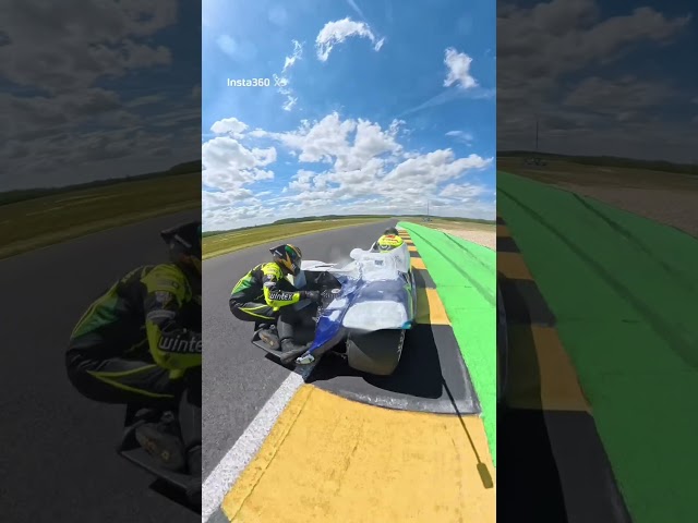 POV: Trusting your sidecar teammate with your life 🏍️ #extreme #trust #racing