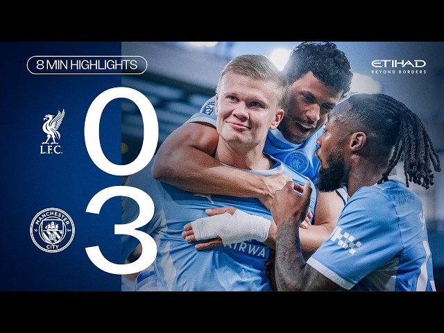 EXTENDED HIGHLIGHTS | Liverpool 0-3 Man City | Haaland, Doku & Cherki goals in Anfield win!
