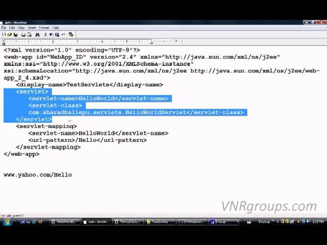 Java Servlets (J2EE) Programming Tutorial For Beginners