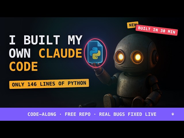I Built My Own Claude Code in 30 Minutes With Python