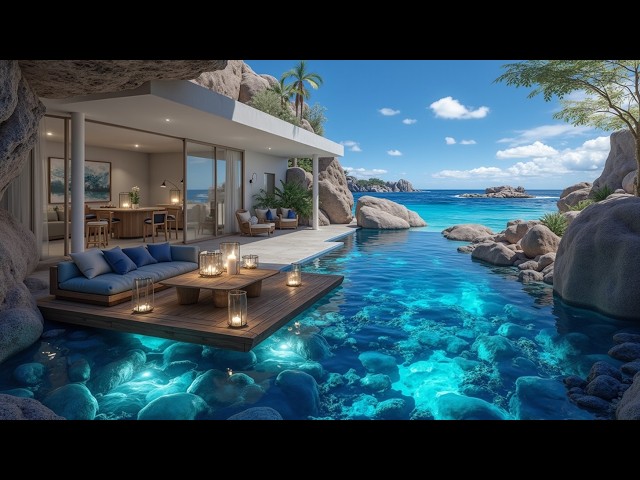 Deep House Mix 2026 - Relaxing Tropical House & Chill House Music For Ocean Sunset