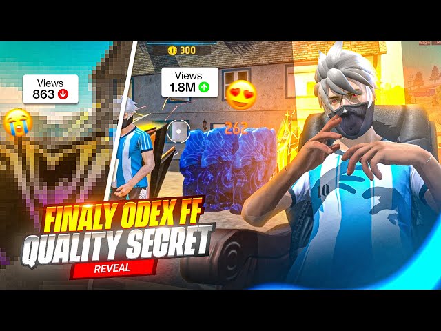 Freefire HDR Quality Tutorial By @odexff18 || How To Increase Freefire Video Quality 🥰