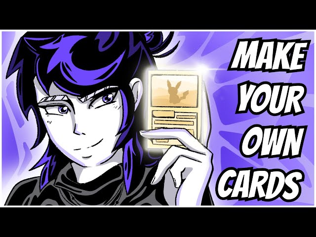 How to Make Your Own Trading Cards | DIY Custom Card Tutorial