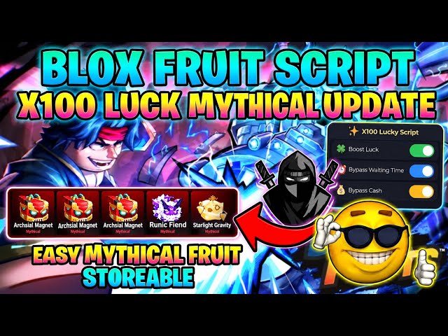 [🍀Luck] Blox Fruits X100 Luck Script - Meow Hub V1.0 | FREE DRAGON |WORKING | OVERPOWER |EASY FRUIT
