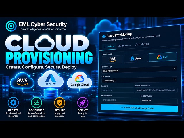 Cloud provisioning -EML Cyber Security