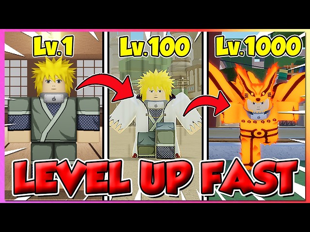 This Is It!! Shindo Life Fastest Way To LEVEL UP And RANK UP Fast + Full Guide! (CODES)