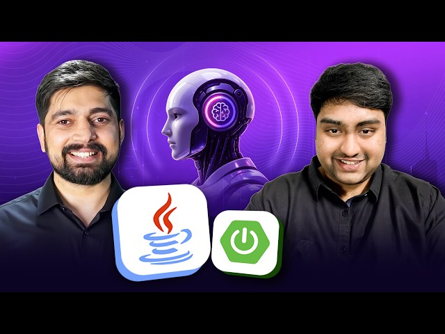 Complete Java & Spring Boot Course with Spring AI, RAG & AI Agents