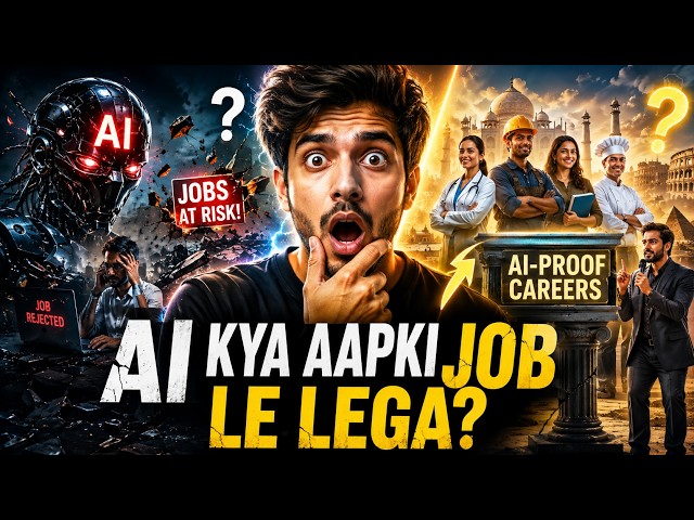 Which Jobs Will Never Be Replaced by AI? | Top 10 AI-Proof Careers | AI vs Humans | PK Lab