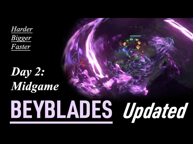Hollow Form Beyblade - Midgame (Day 3 Overview)