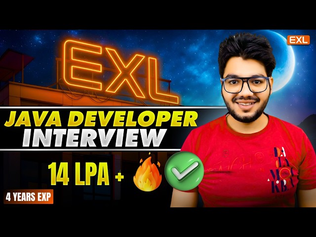 EXL Java Developer Interview Experience & Questions [ 14 LPA+ ]
