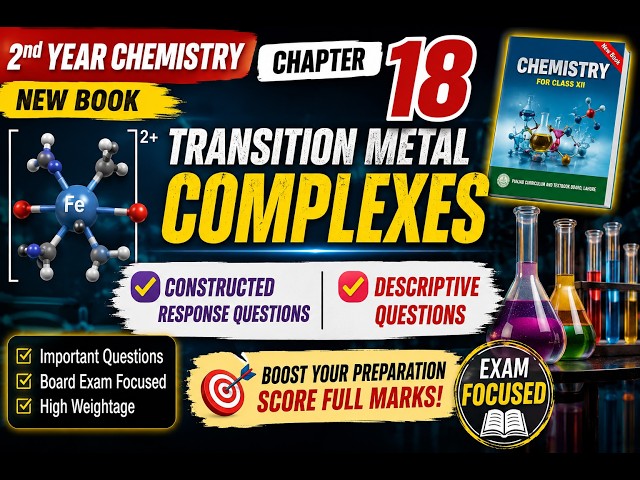 Chapter 18 Constructed Response questions and Descriptive questions.2nd Year Chemistry