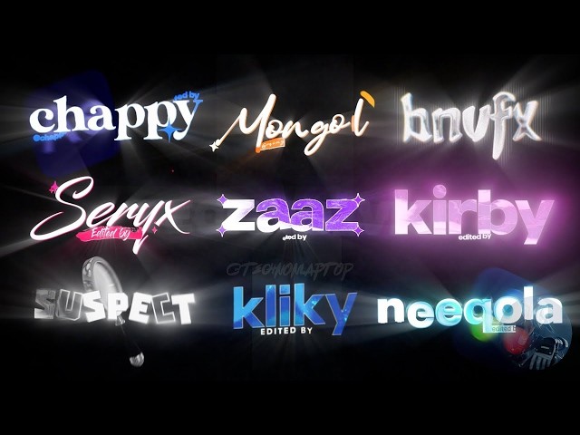 CLEANEST FREE INTRO IDENT TEMPLATES EVER 🤩🌟🌟