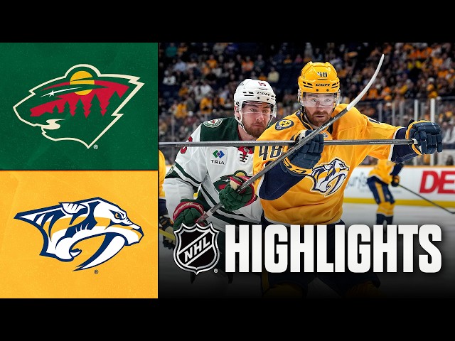Wild vs. Predators | NHL Highlights | April 11, 2026