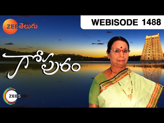 Gopuram - గోపురం | Telugu Tv Serial | Webisode - EP 1488 | Dr Sandhya Lakshmi | Zee Telugu