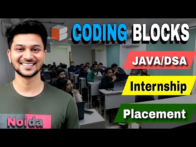 Coding Blocks Noida | Java, C++ & DSA Course | Full Details #tech #noida