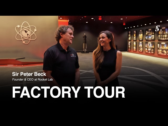 RKLB Factory Tour: Satellites, Spacecraft & Mission Control