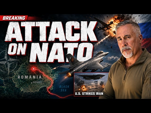 BREAKING: NATO Under Attack? F-16 Unleashes Live Missile on Intruder Drone