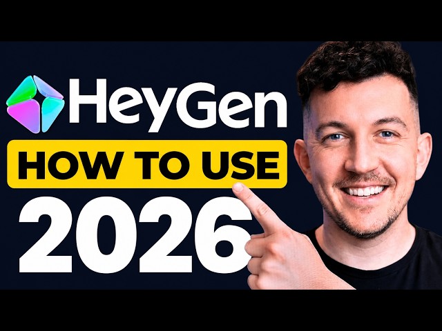How to Use HeyGen in 2026 (Step-by-Step Beginner Tutorial)