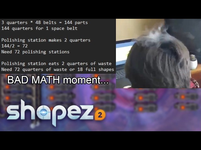 Wasting research credits & failing basic math || shapez 2 Manufacture ep2