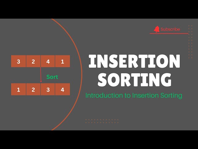 Introduction to Insertion Sorting