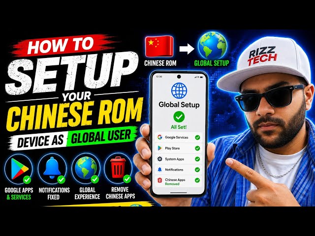 How to Setup Any Chinese ROM Phone for Global Users 🌍 | Complete Guide