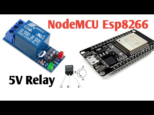 How to use 5V relay board with Node MCU Esp8266