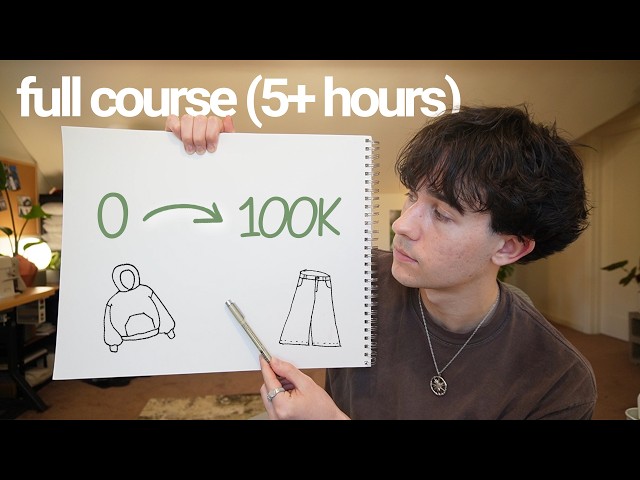free clothing brand course (5+ hours)