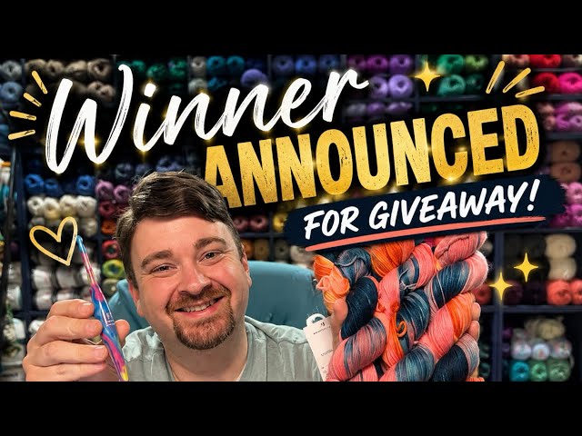 Giveaway Winner Announced for Sandhills Yarns PRIZE!! Thank you to everyone for all your support!!