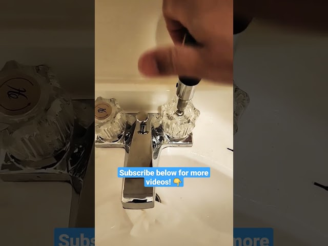 How to Fix a Leaky Faucet in 60 Seconds