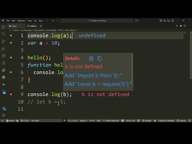 JavaScript Hoisting Explained Clearly | Variables, Functions & Common Mistakes #javascript
