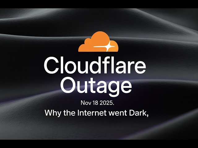 Cloudflare Outage on November 18, 2025 — A Technical Breakdown#devloper #techanalysis #cloudflare