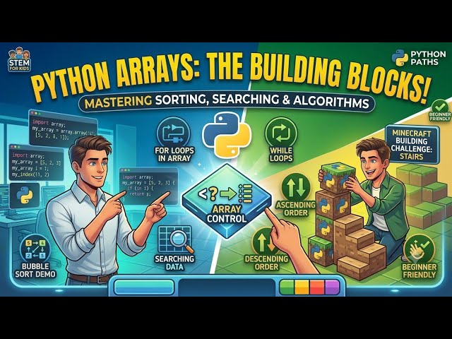 🚀 Python Arrays: The SECRET to Building Smart Code! | Data Science Python Simplified 