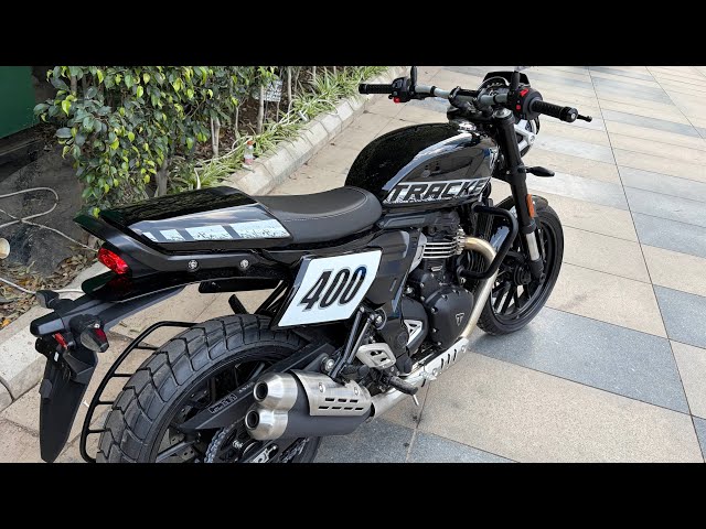 Triumph Tracker 400 First Impressions : Exhaust Note, On Road Price & All Details