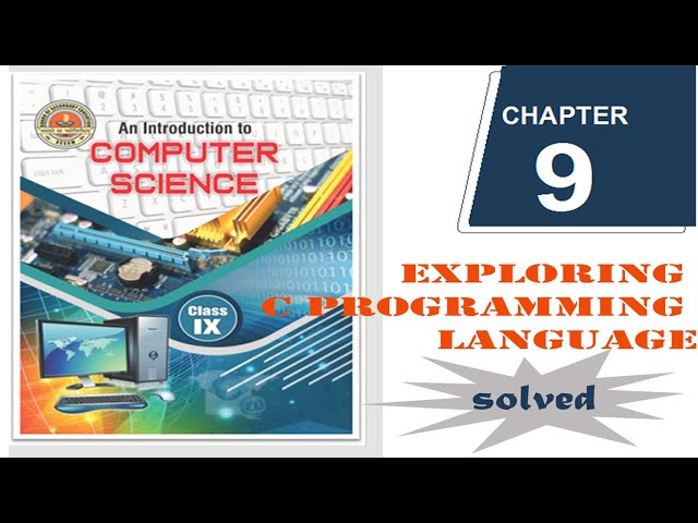 SEBA CLASS 9 COMPUTER SCIENCE CHAPTER 9