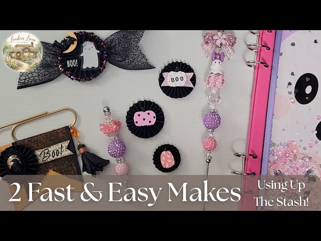 Easy Craft Projects with Temu Supplies | Pokey Tool + Paper Rosettes