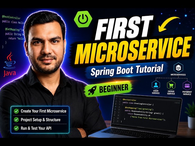 Spring Boot Tutorial for Beginners (2026) | Create Your First Spring Boot Project in 10 Minutes