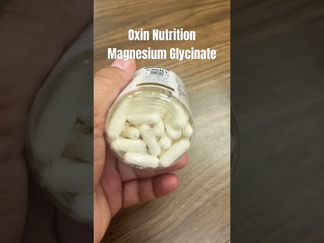 Magnesium Glycinate #supplements #oxin #oxinnutrition #magnesium supplements #magnesiumglycinate