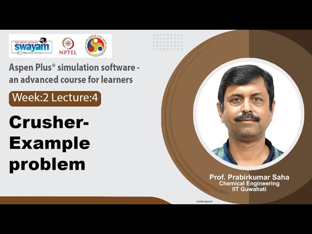 Lec 6: Crusher - Example problem