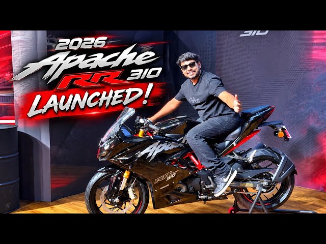 2026 Apache RR310 Launched | New colour and Features🔥