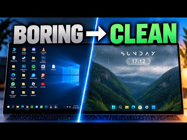 Is Your Desktop Boring? Fix It in 13 minutes...