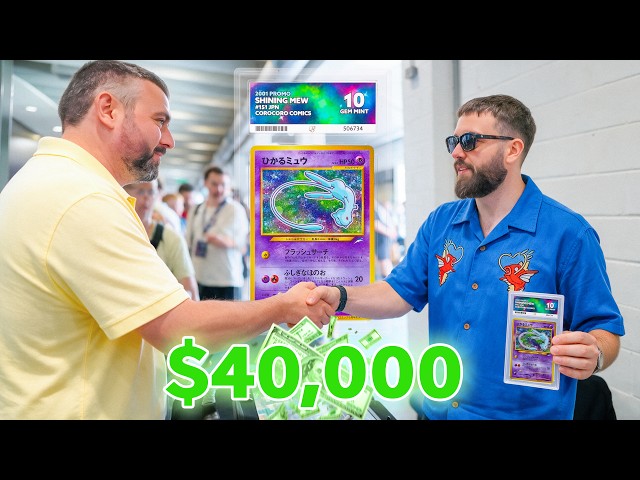 HUGE $40,000 Pokémon Card Deal! | Vendor POV