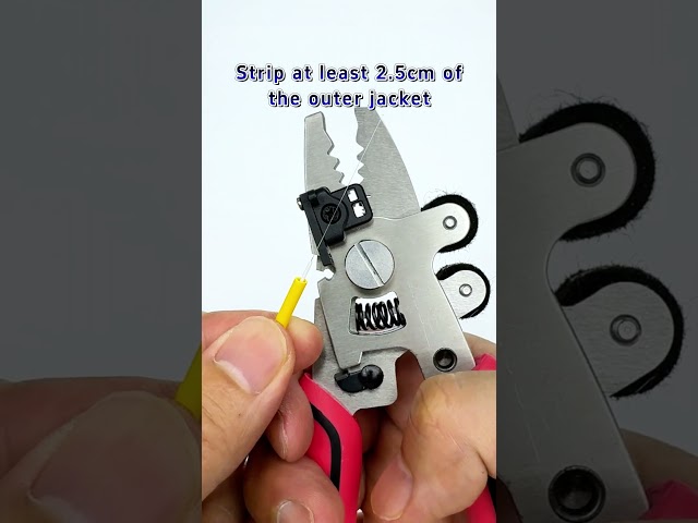Getting Started with Fiber Fusion Splicing: Stripping Fiber